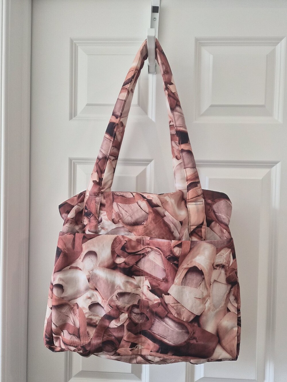 [Baggu] Small Cloud Carryon, Pointe Shoe, Ballet Shoes Print